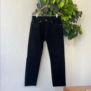 Levi's Black Straight Jeans Classic Style